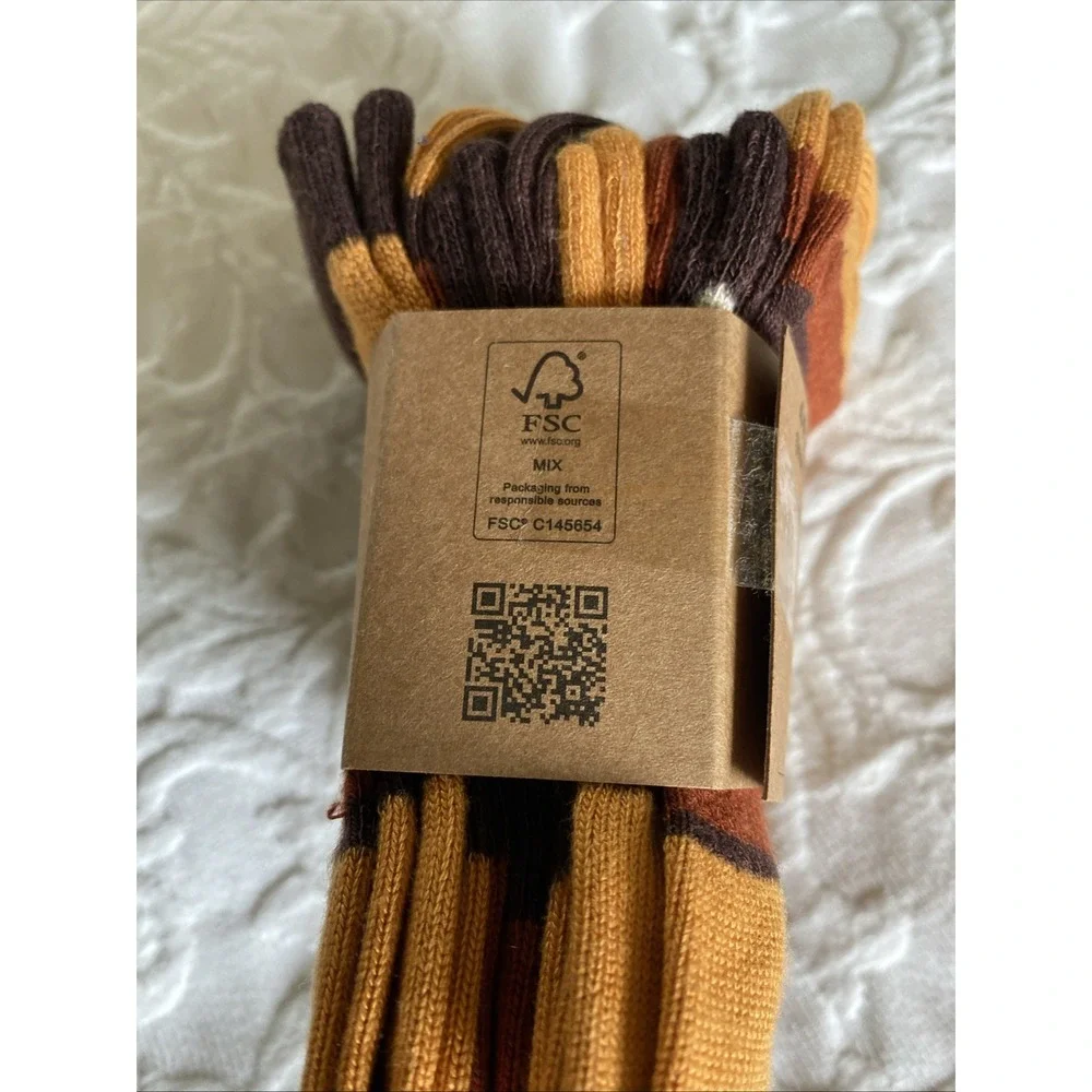 7BigStars Kingdom Women Bamboo Diabetic Fall Pattern Quarter‎ Socks M 4 Pack